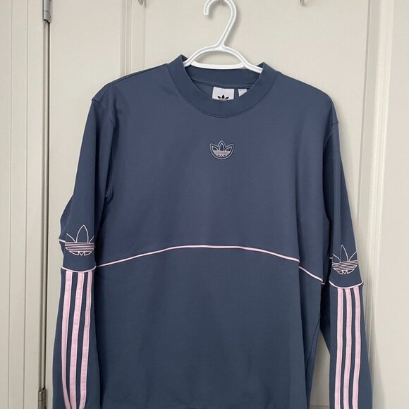 Adidas Original OUTLINE CREW SWEATSHIRT - Picture 6 of 8